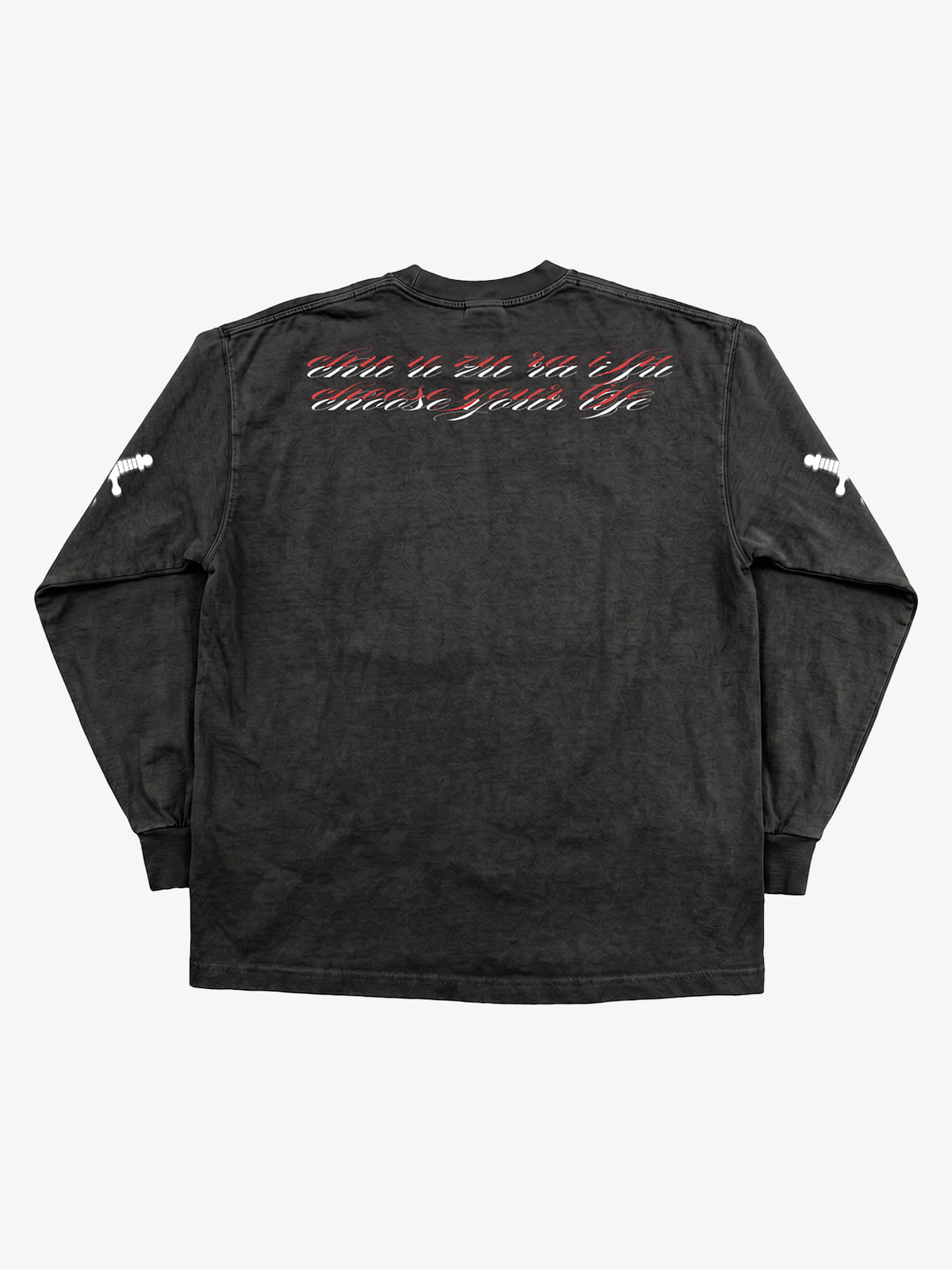 Sword Snake Graphic Long Sleeve Tee