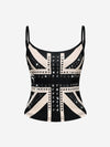 Studded Union Jack Tank Top