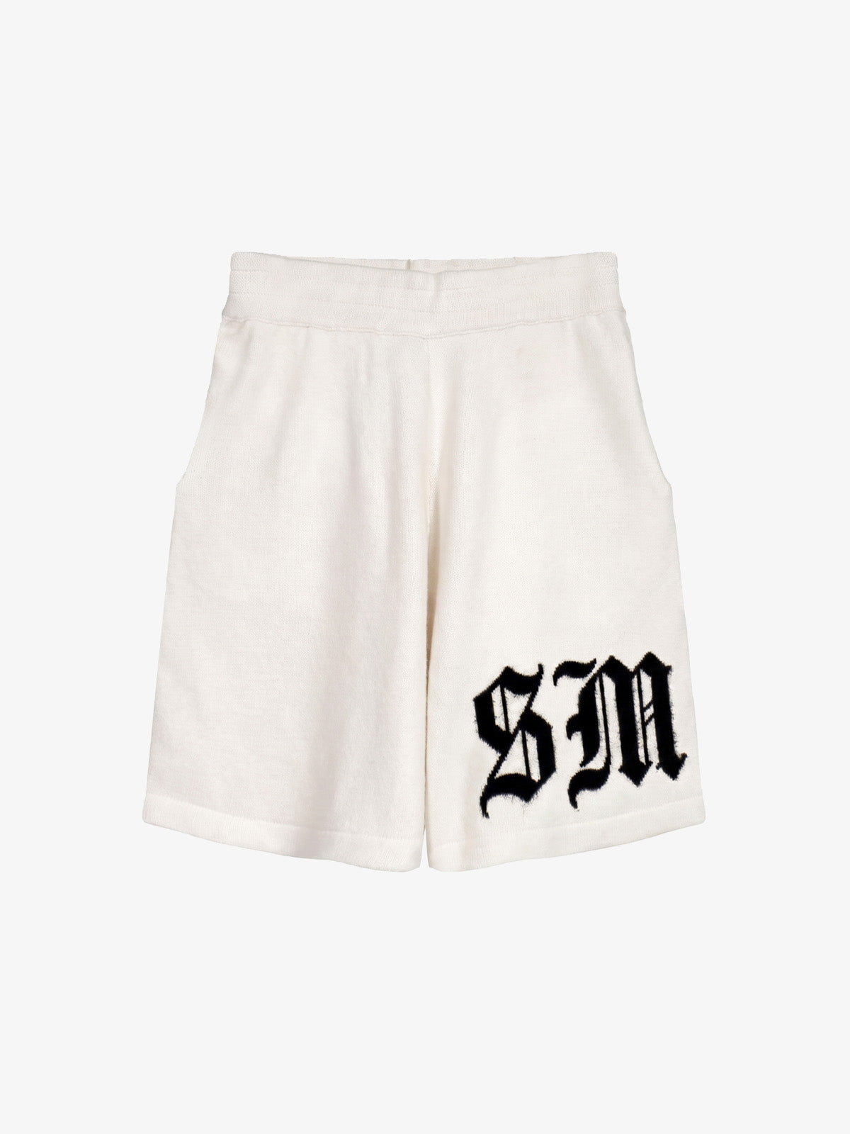 Gothic Chenille Oversized Street Shorts 