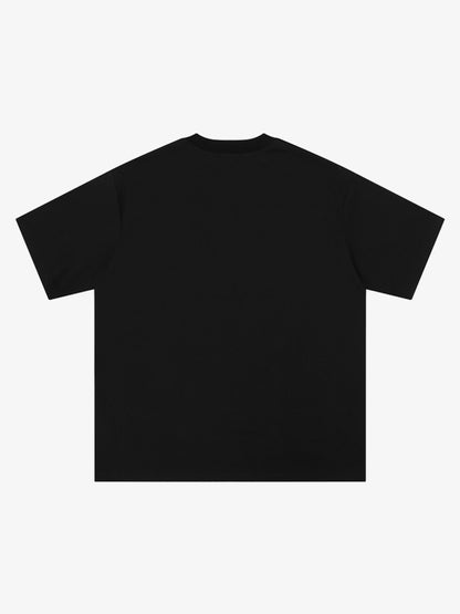 Y2K Cyber Aesthetic Rhinestone Graphic T-Shirt