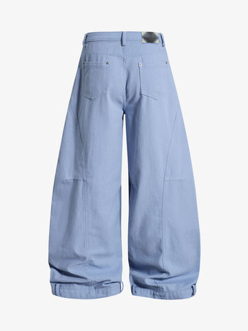 Deconstructed Multi-Waist Pants