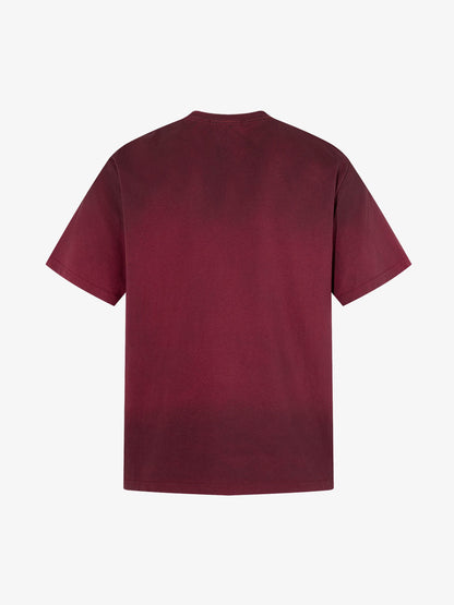 Grunge Faded Photo Print T Shirt