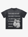 Rhinestone Boxing Glove Tee