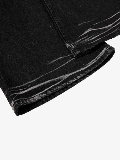 Distressed Flared Jeans