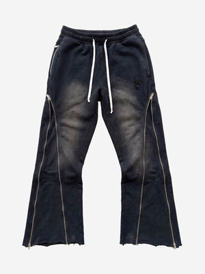 Side Zipper Deformable Pants