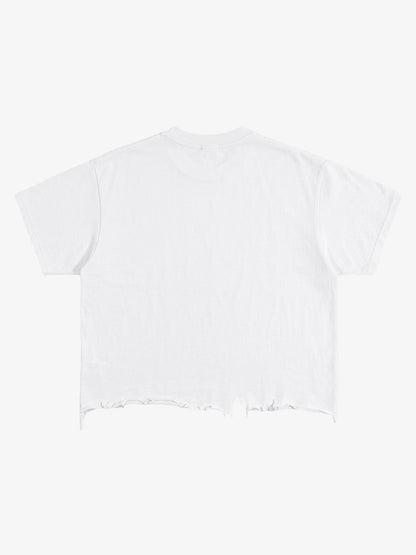 Liberty Graphic Washed Ripped T-Shirt