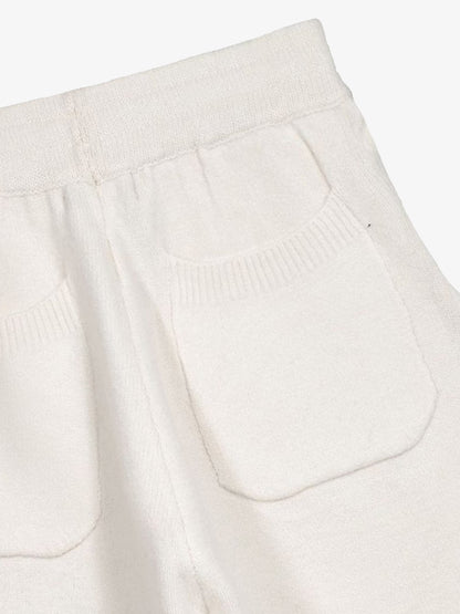 Gothic Chenille Oversized Street Shorts 
