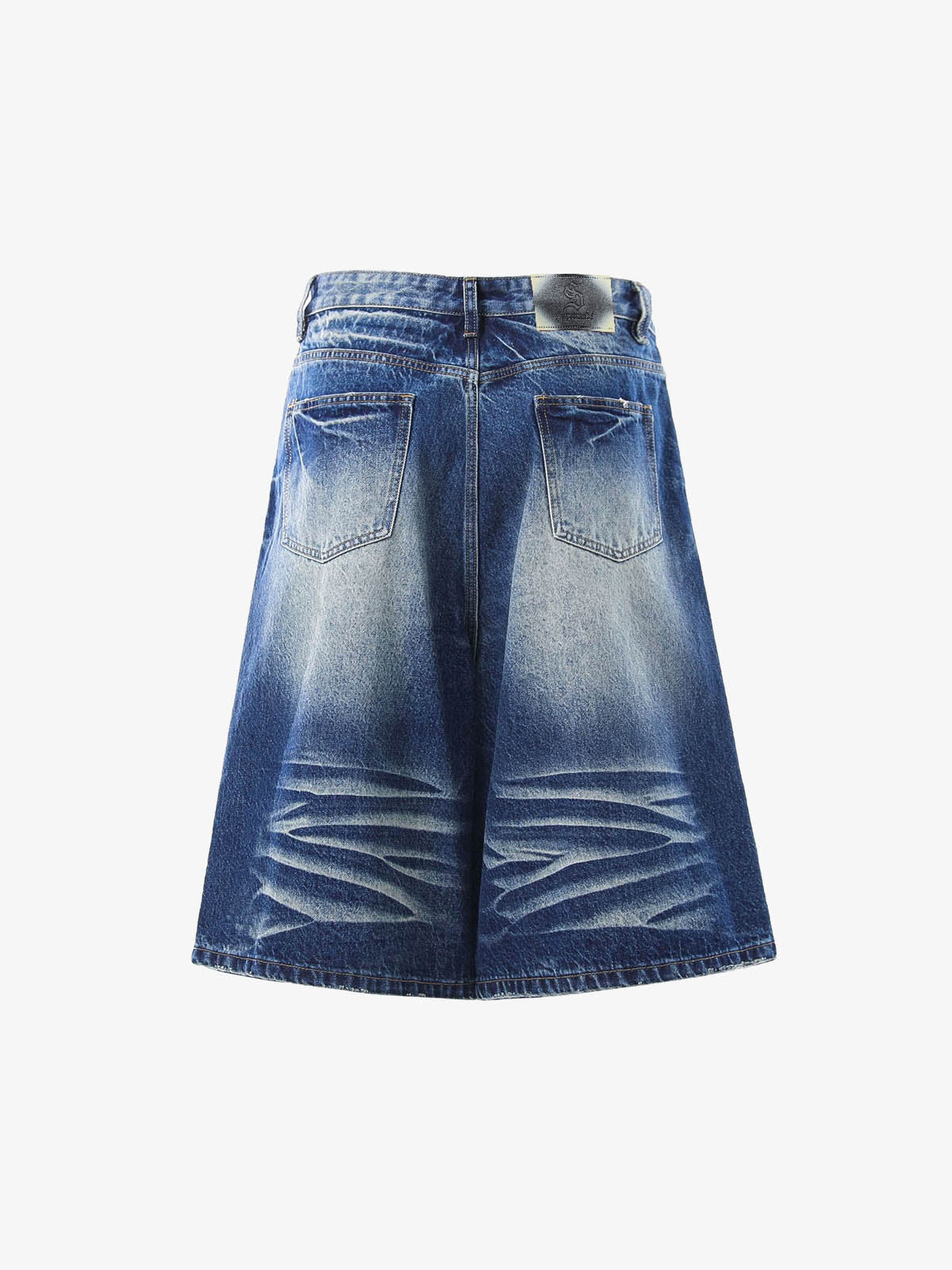 Vintage Whiskered Denim Jorts