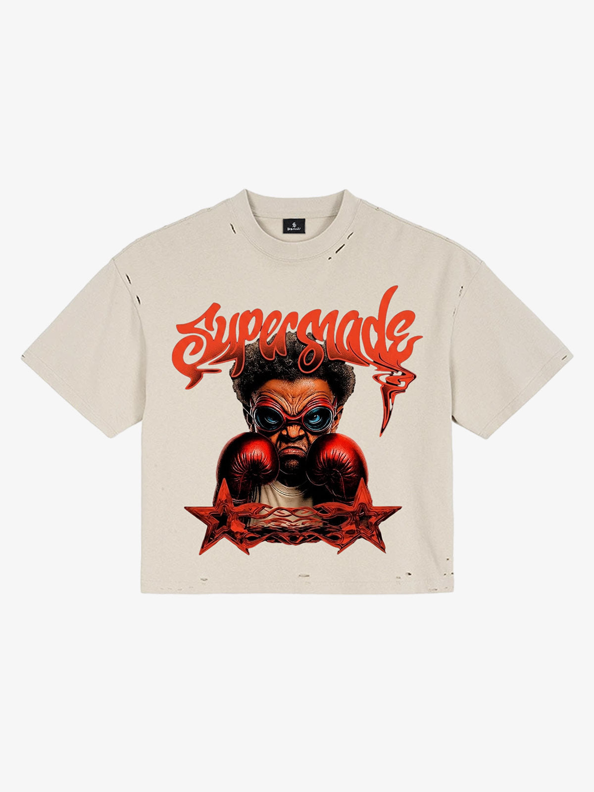 Organic Cotton Oversized Cropped T-Shirt – Minimalist Streetwear Essential