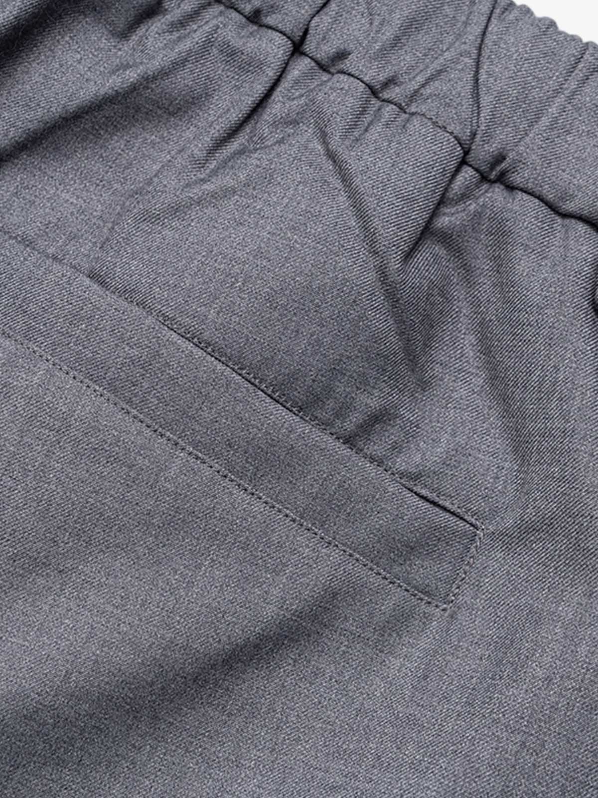 Pleated Suit Shorts