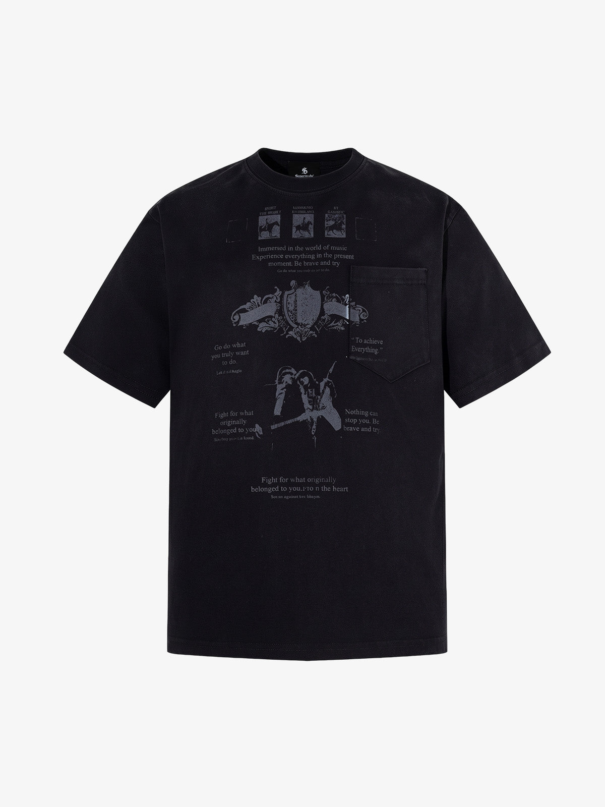 Vintage Distressed Graphic Tee