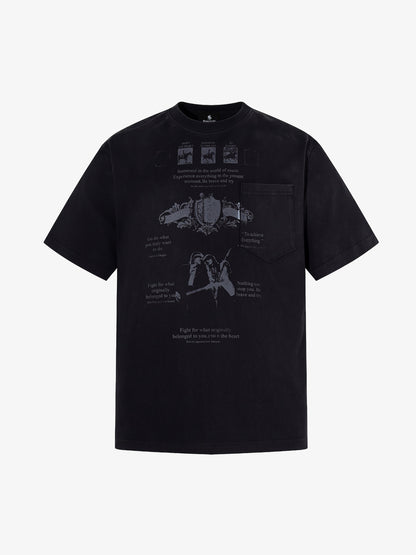 Vintage Distressed Graphic Tee