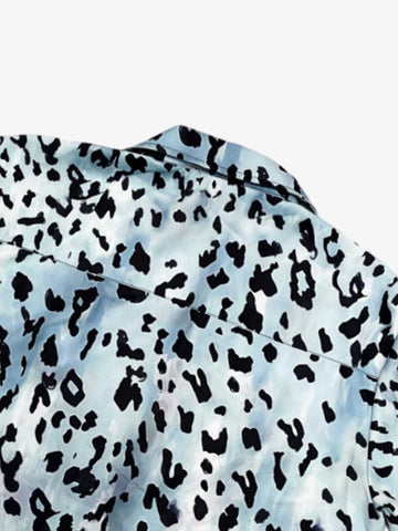 Vintage 3D Leopard Head Shirt