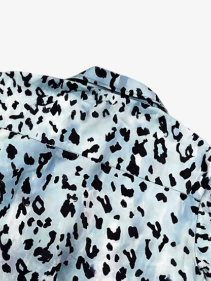 Vintage 3D Leopard Head Shirt