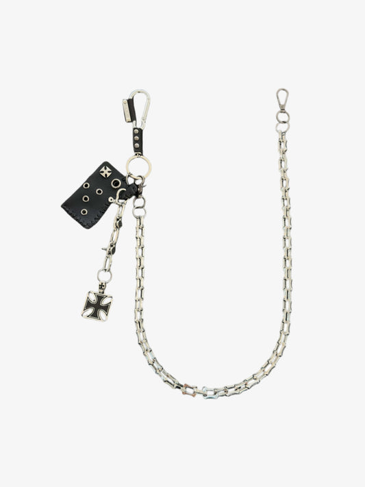 Cross Lighter Case Wallet Chain