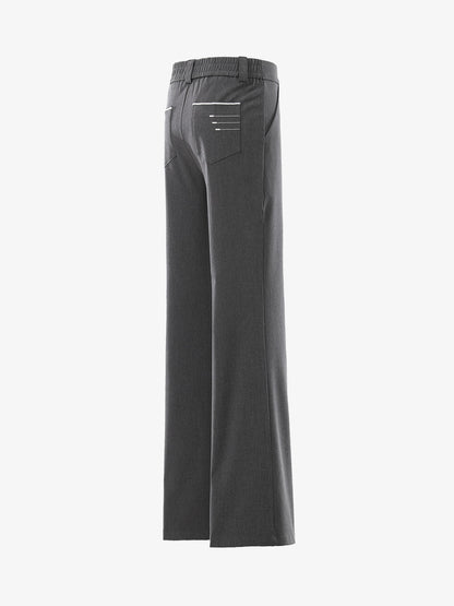 Minimal Draped Tailored Pants 