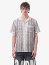 Bohemian Lace Cutout Cuban Shirt