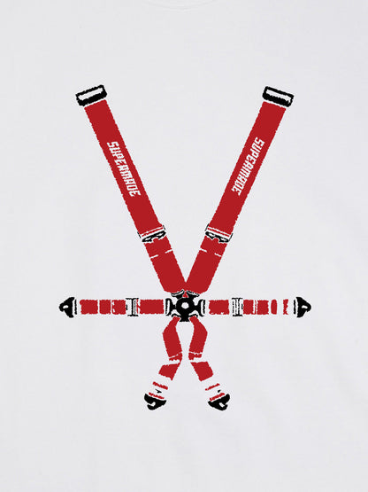 Original Racing Seat Belt Graphic T-Shirt 