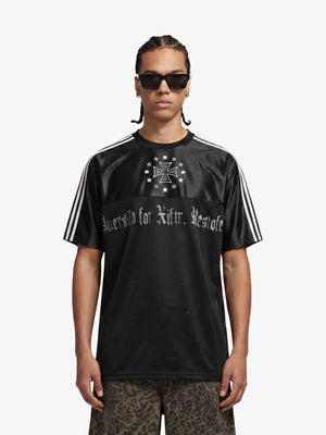 Supermade Gothic Chrome Mixed-Media Retro Jersey 