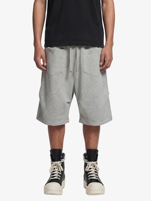 Side Pockets Drawstring Waist Casual Jorts 