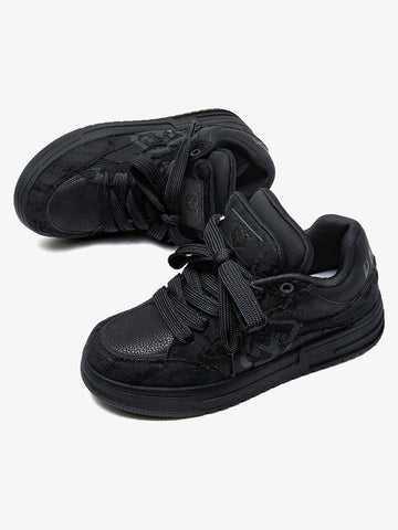 Rubber Sole Black Knight Destruction Skate Shoes 