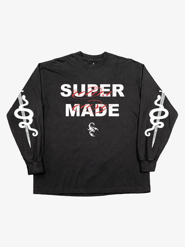 Sword Snake Graphic Long Sleeve Tee