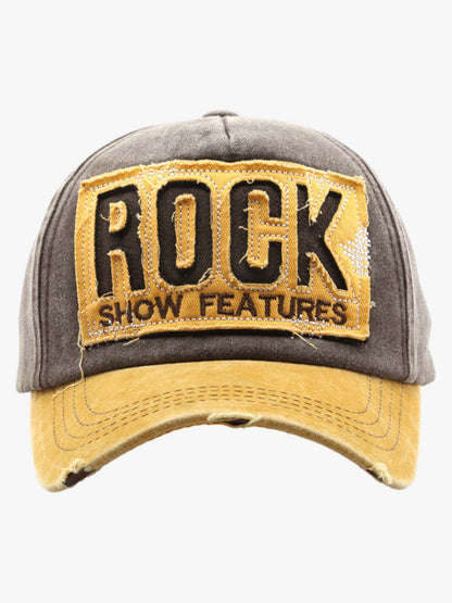 Streetwear Vintage Patch Embroidered Baseball Cap 