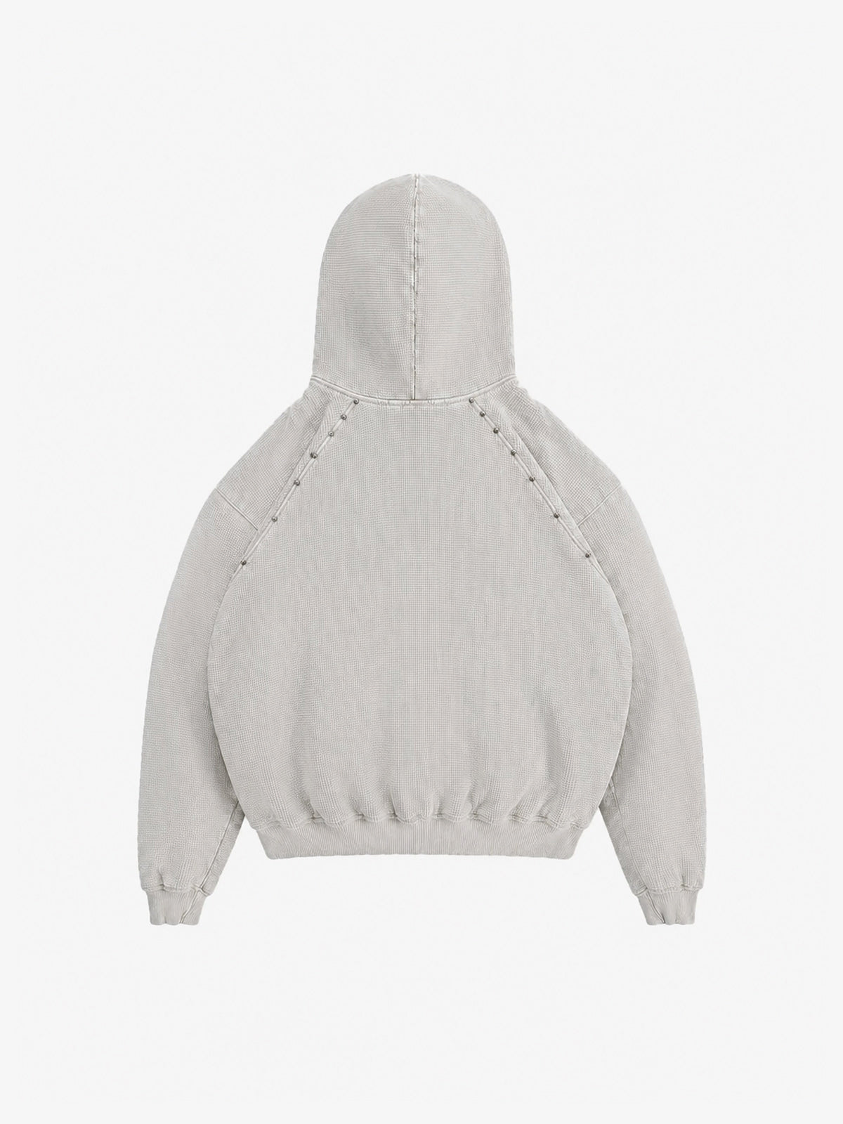 Washed Black Oversized Hoodie with Graphic Logo Print