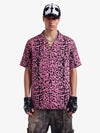 Cyber Punk Leopard Print Hawaiian Shirt