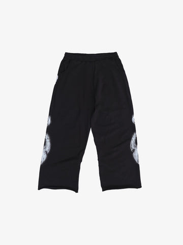 Dark Gothic Graphic Baggy Sweatpants