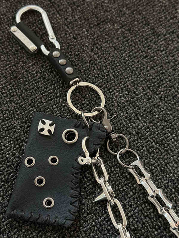 Cross Lighter Case Wallet Chain 