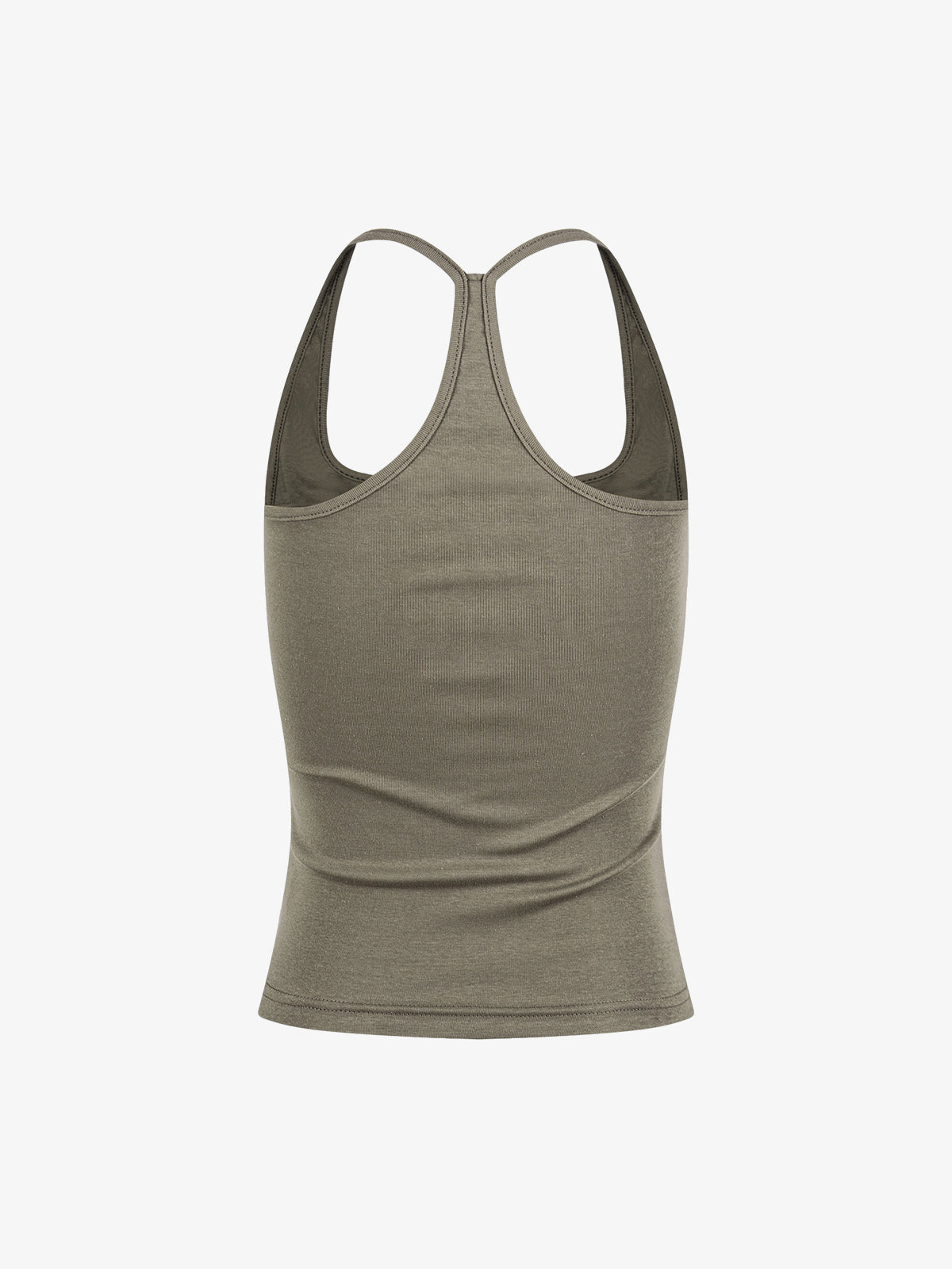 Union Jack Graphic Racerback Tank Top – Studded Cotton Blend Tank