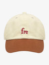 Minimalist Embroidered Contrast Baseball Cap