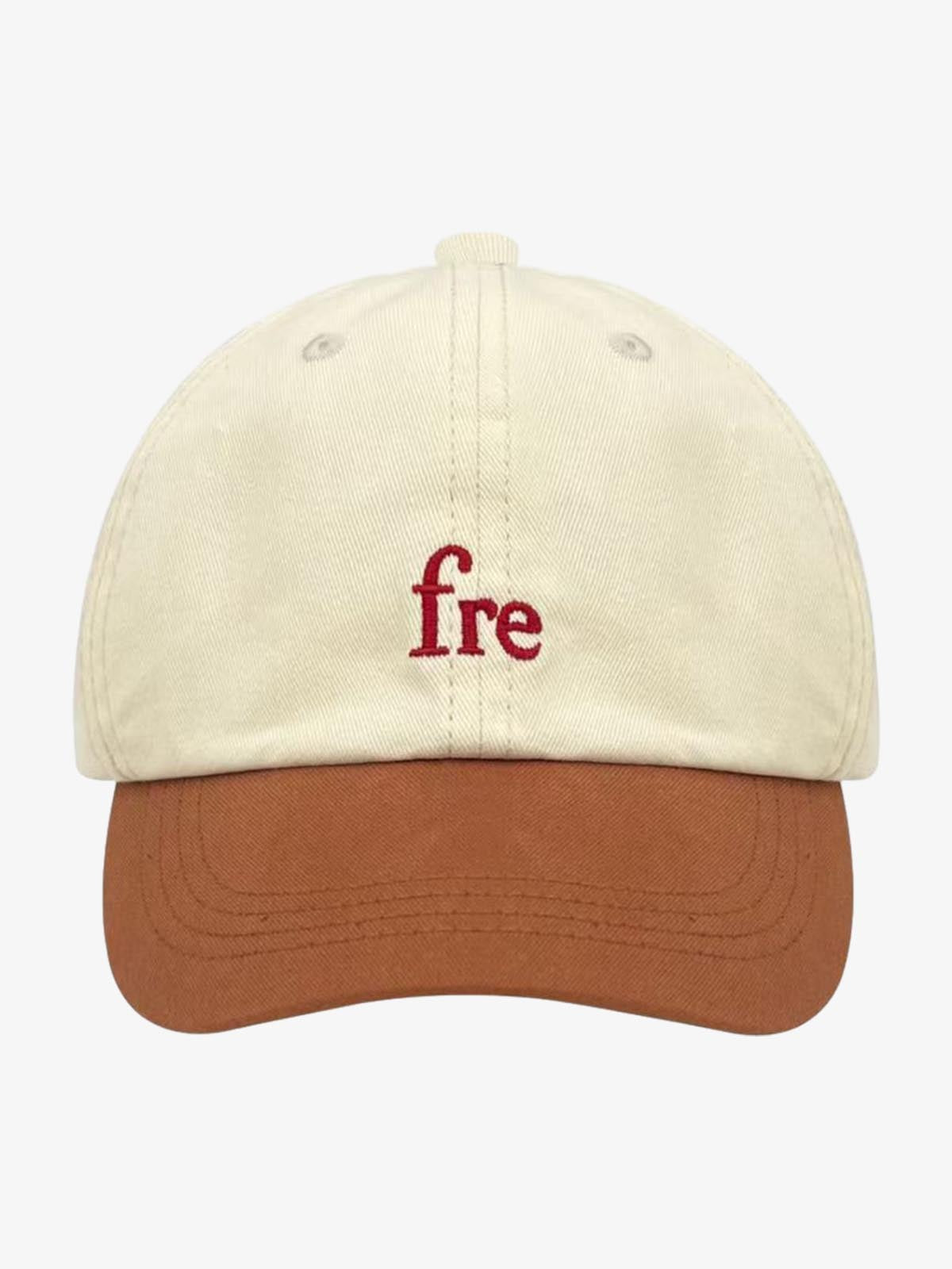 Minimalist Embroidered Contrast Baseball Cap