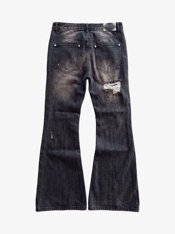 Distressed Ripped Slim Jeans