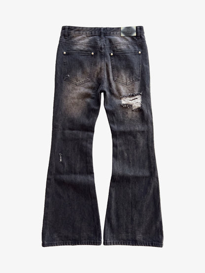 Distressed Ripped Slim Jeans