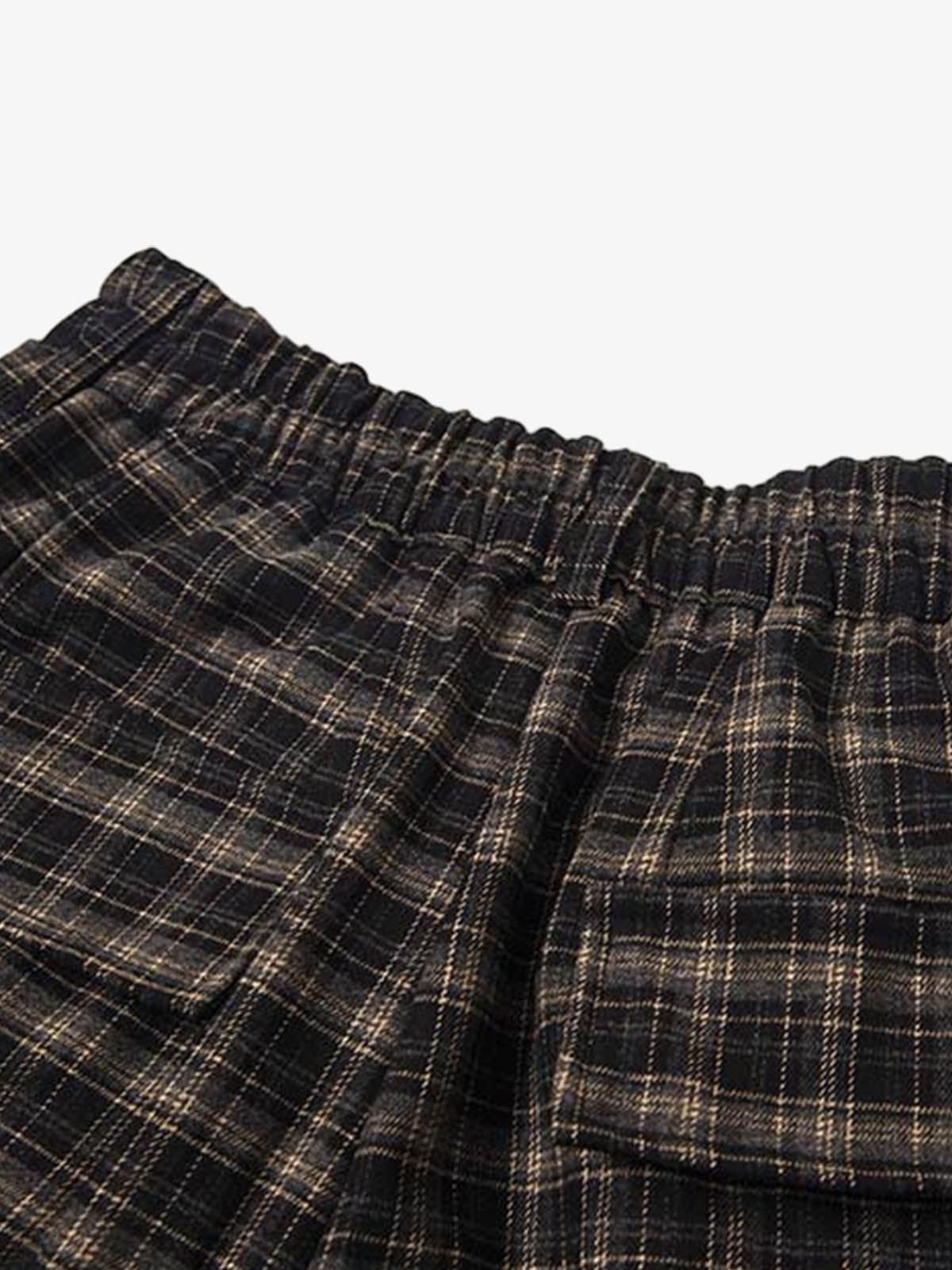 Plaid Cargo Pocket Jorts 