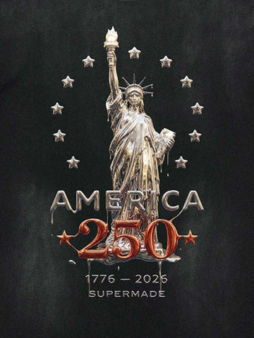 Liberty Statue Chrome Washed T-Shirt