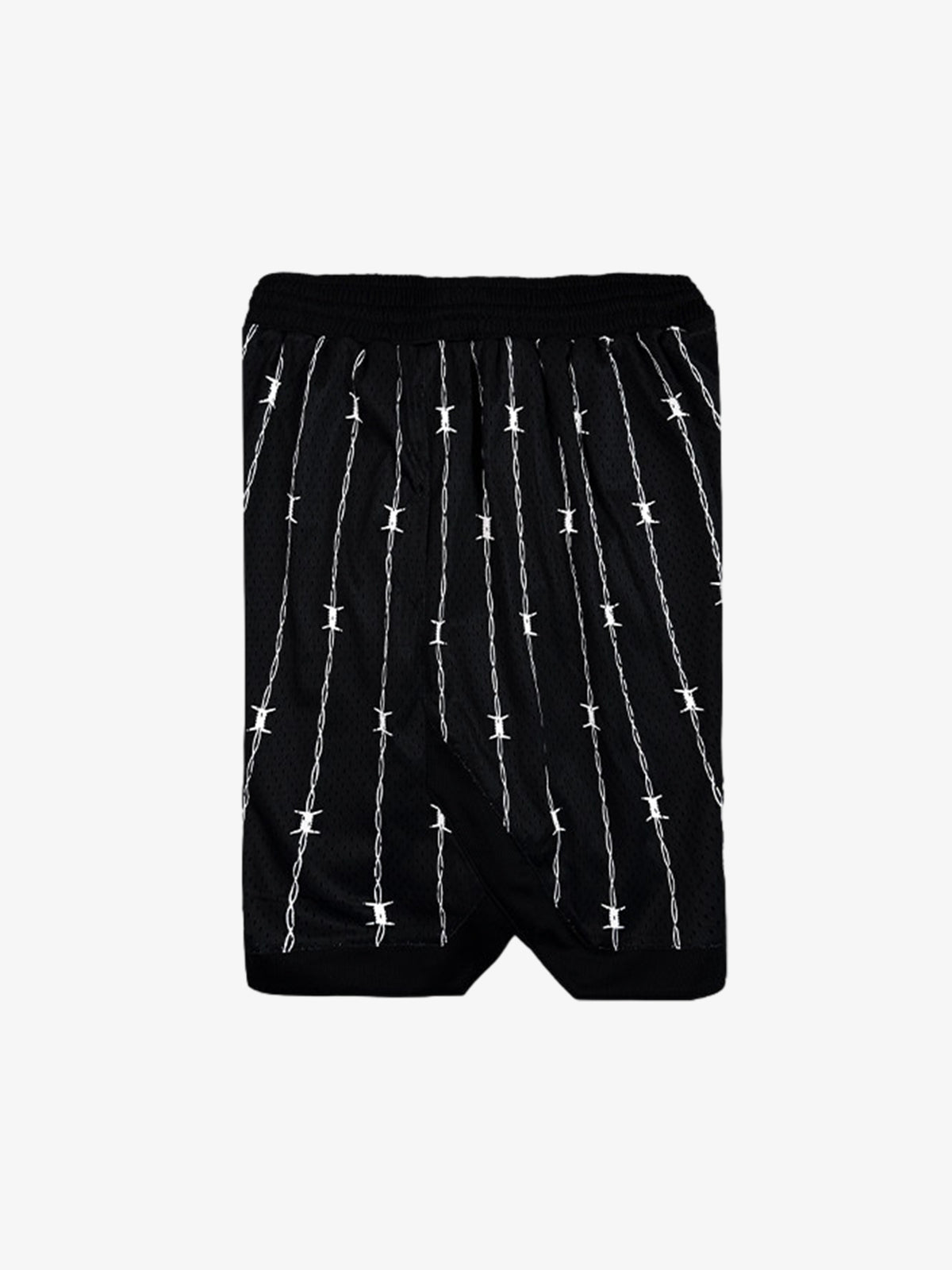 Retro Barbed Wire Athletic Shorts