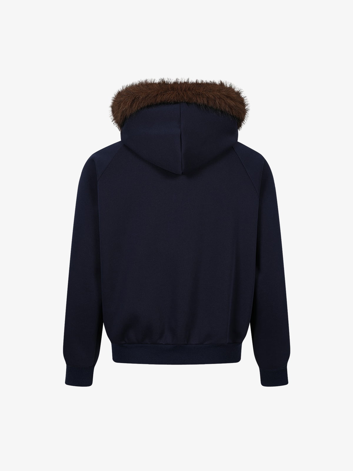 Union Jack Fur Hooded Jacket