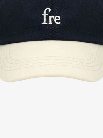 Minimalist Embroidered Contrast Baseball Cap