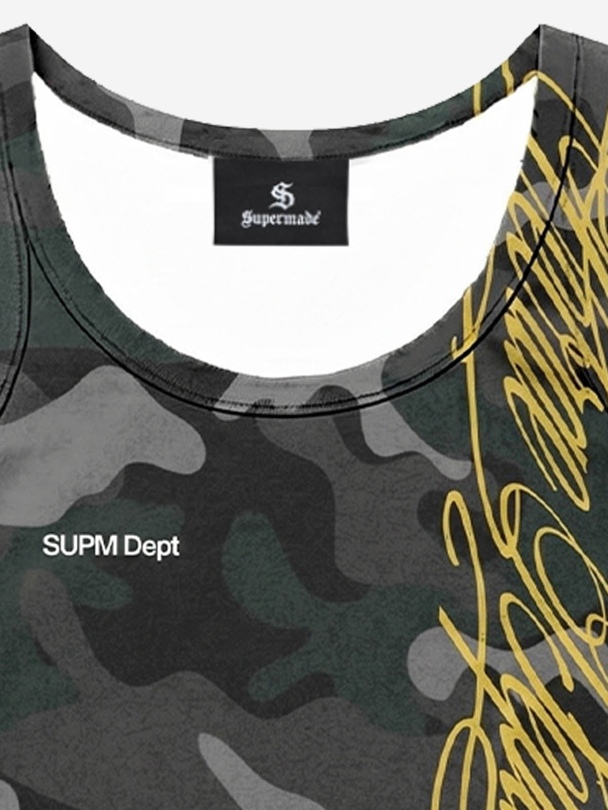 Y2K Camo Graffiti Tank Set