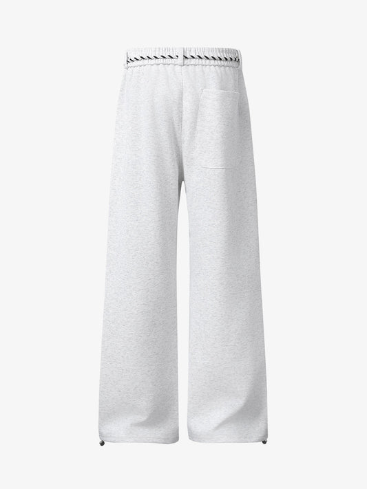 Plaid Patchwork Sweatpants