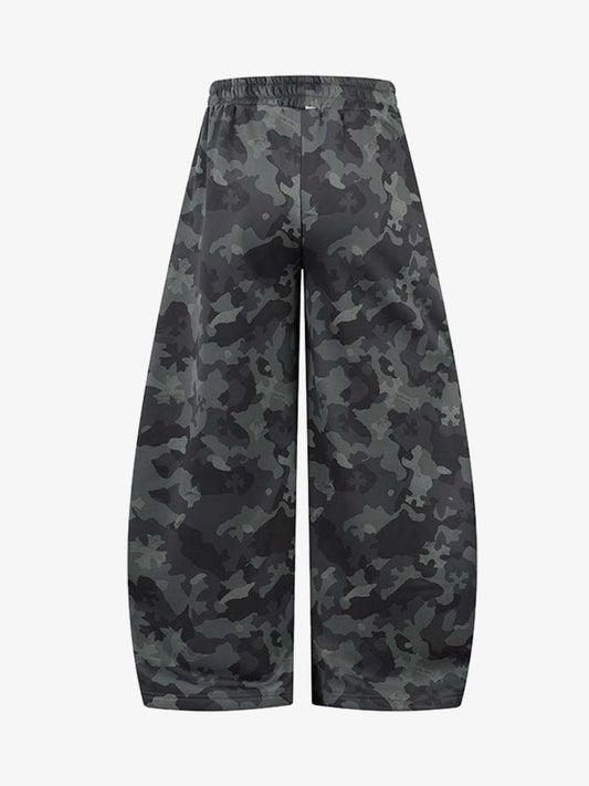 Camouflage Reversible Star Print Sweatpants 