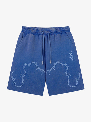 Thorn Washed Sweat Shorts