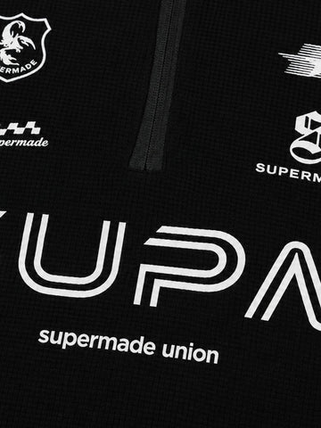 F1 Racing Waffle Half-Zip Tee
