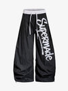 Lightweight Blue Windbreaker Pants