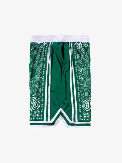 Paisley Print Soccer Shorts 
