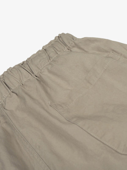 Drawstring Pleated Barrel Pants 