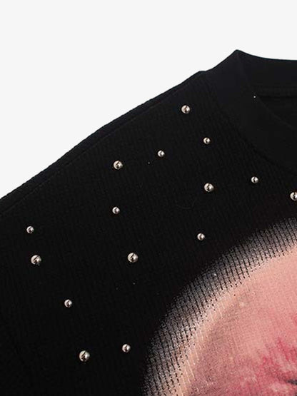 Street Mouth Graphic Print T-Shirt